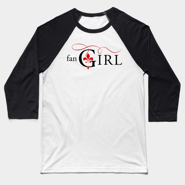 The Originals - Fangirl Baseball T-Shirt by BadCatDesigns